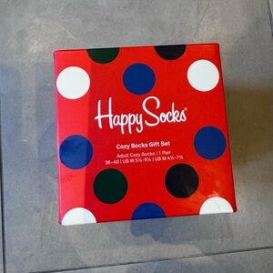 BNIB Happy Socks Cozy Socks Gift Set